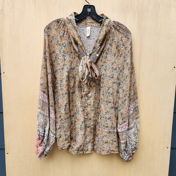 Spell Mossy Blouse in Evening - Size Small - Picture 5 of 16